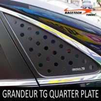 [RACETECH] Hyundai Grandeur TG - 3D Quarter Glass Plate Set