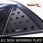 [RACETECH] KIA All New Morning - 3D Quarter Glass Plate Set