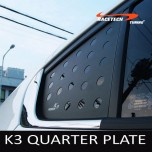 [RACETECH] KIA K3 - 3D Quarter Glass Plate Set