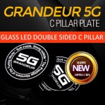 [SENSE LIGHT] Hyundai 5G Grandeur HG - LED C-Pillar Plate Set