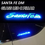 [COX] Hyundai Santa Fe DM - LED Glass C Pillar Plate Set