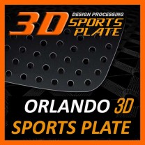 [DXSOAUTO] Chevrolet Orlando - 3D Sports Plate Circle Type Set