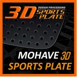 [DXSOAUTO] KIA Mohave - 3D Sports Plate Circle Type Set