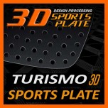 [DXSOAUTO] SsangYong Korando Turismo - 3D Sports Plate Circle Type Set