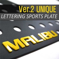[DXSOAUTO] Chevrolet Malibu - Lettering Sports Plate Ver.2 (C Pillar)