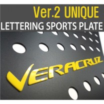 [DXSOAUTO] Hyundai Veracruz - Lettering Sports Plate Ver.2 (C Pillar)