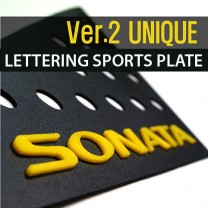 [DXSOAUTO] Hyundai YF Sonata - Lettering Sports Plate Ver.2 (C Pillar)