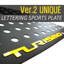 [DXSOAUTO] SsangYong Korando Turismo - Lettering Sports Plate Set Ver.2 (C Pillar)