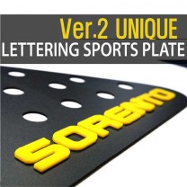 [DXSOAUTO] KIA Sorento R - Lettering Sports Plate (C Pillar)