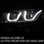 [AUTO LAMP] Honda Accord  - Dual Projector Full LED UU Headlights Set Ver.2