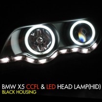 [AUTO LAMP] BMW X5 (E53) - CCFL & LED Headlights Set (HID) 