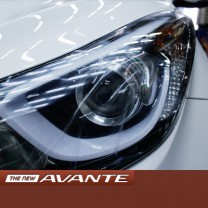 [MOBIS] Hyundai The New Avante MD - Projection Headlights Assembly