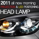 [MOBIS] KIA All New Morning - Projection & LED Positioning Headlights