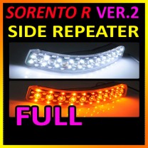 [GOGOCAR] KIA Sorento R - Side Mirror LED Repeater Ver.2 (Block Type) Complete Kit