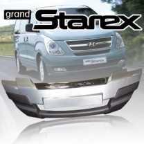 [HOWON] Hyundai Grand Starex - Front Bumper Skid Plate Set