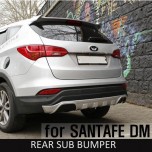 [NOBLE STYLE] Hyundai Santa Fe DM - Rear Sub Bumper Set