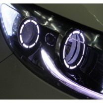 [LED & CAR] KIA Sportage R - Custom Circle Eye 2Way LED Modules