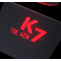 LED-вставки под ручки дверей Silver Iron Luxury - KIA The New K7 (LED & CAR)
