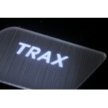 [LED & CAR] Chevrolet Trax - Silver Iron LED Inside Door Catch Plates (DLX)