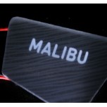 [LED & CAR] Chevrolet All New Malibu - Silver Iron LED Inside Door Catch Plates (DLX)