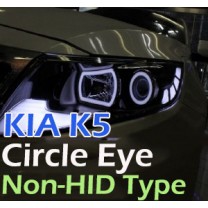 [LED & CAR] KIA K5 / New Optima - Circle Eye 2Way LED Modules (Square Non-HID)