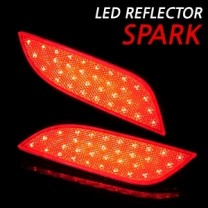 [KABIS] Chevrolet Spark - Rear Bumper LED Reflectors Set