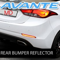 Рефлекторы задние LED  - Hyundai The New Avante MD (KABIS)