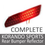 [GOGOCAR] SsangYong Korando Sports - Rear Bumper LED Reflector Full Kit