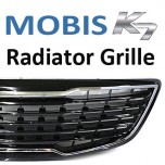 Решетка радиатора (горизонтальная) Premium - KIA K7 (MOBIS)