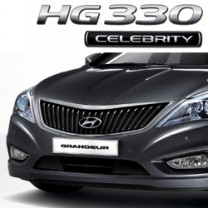 [MOBIS] Hyundai 5G Grandeur HG Celebrity 2013 - Dark Chrome Radiator Grille