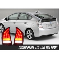 Задняя оптика LED Lint (Red / Smoked) - Toyota Prius (AUTO LAMP)