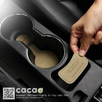 [CACAO] Hyundai Avante MD - Cup Holder & Console Tray Pad Set