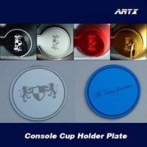 [ARTX] KIA All New Pride - Cup Holder & Console Interior Luxury Plates Set