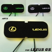 [ARTX] Lexus GS250/350/450h - LED Cup Holder & Console Interior Luxury Plates Set