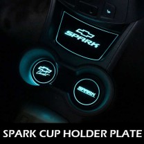 [BRICX] Chevrolet Spark - LED Cup Holder & Console Plates Set