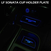 [BRICX] Hyundai LF Sonata - LED Cup Holder & Console Plates Set