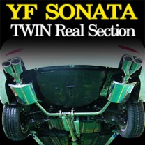 Выхлопная секция двойная JBL3D-20324 - Hyundai YF Sonata (JUN,B.L)