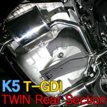 Выхлопная секция двойная JBL3EVC-20260 - KIA K5 T-GDI (JUN,B.L)
