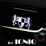 [ARTX] Hyundai Ioniq - Luxury Generation LED Inside Door Catch Plates Set