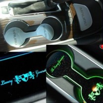 [ARTX] Chevrolet All New Malibu - LED Cup Holder & Console Interior Luxury Plates Set