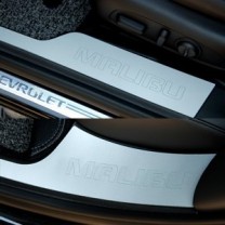 Накладки на пороги внутренние COLOR (АЛЮМИНИЙ)  - Chevrolet All New Malibu (ARTX)