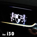 [ARTX] Hyundai i30 PD - Luxury Generation LED Inside Door Catch Plates Set