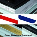 [ARTX] Chevrolet Aveo - Color Aluminium Door Sill Scuff Plates