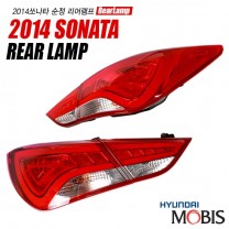 Задние комбинированные фонари LED - Hyundai YF Sonata The Brilliant 2014 (MOBIS)