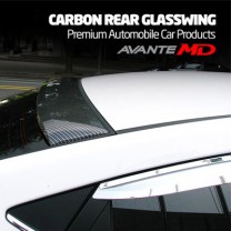 Задний спойлер на стекло (КАРБОН) - Hyundai Avante MD (MIK)