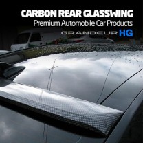 Задний спойлер на стекло (КАРБОН) - Hyundai Grandeur HG (MIK)
