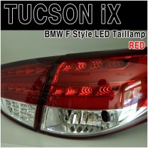 Задняя оптика LED BMW F10-Style (RED SPECIAL)  - Hyundai Tucson iX (AUTO LAMP)