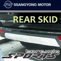 [SSANGYONG] SsangYong Korando Sports - GSC Rear Skid Plate Set